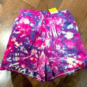 Tie dye shorts!
